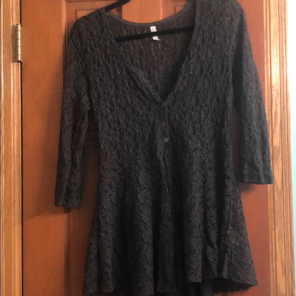 Free People Lace Top